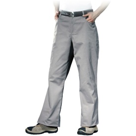 Szare damskie spodnie ochronne do pasa