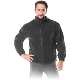 Bluza polarowa w kolorze czarnym POLAR-ROCKER