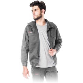 Szara bluza MASTER z wysokiej jakości materiału