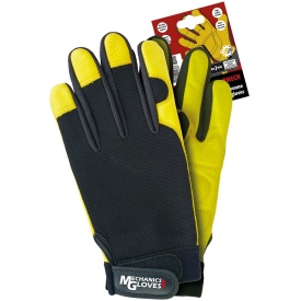 Rękawice ochronne wykonane ze skóry bydlęcej RMECH