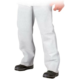 REIS Spodnie spawalnicze ze skóry bydlęcej