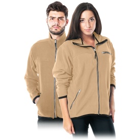 Bluza polarowa POLAR-HONEY w kolorze beżowym