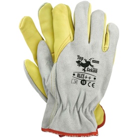 Rękawice ochronne wykonane z skóry bydlęcej RLCS++