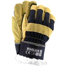 Rękawice ochronne ocieplane kożuszkiem RSOLUX