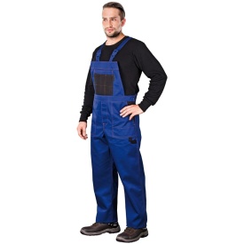 Niebieskie ogrodniczki ochronne Multi Master