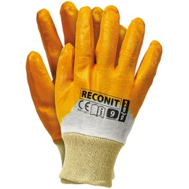 Rękawice ochronne powlekane nitrylem RECONIT BEP