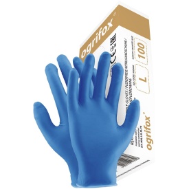 Bezpudrowe rękawice nitrylowe OX-NIT-PF