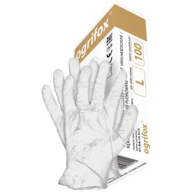 Rękawice ochronne wykonane z winylu OX-VIN