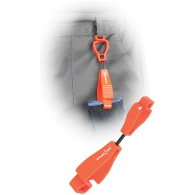 Pomarańczowy klips do rękawic GLOVE-CLIP01