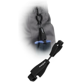 Czarny klips do rękawic GLOVE-CLIP01