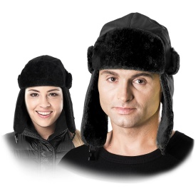 Czapka ocieplana uszanka -CZOEXTREMEB B