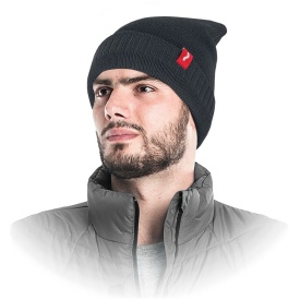 Szara czapka ocieplana -CZCITY S