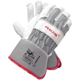 Rękawice ochronne reis wykonane ze skóry koziej GERMANIA