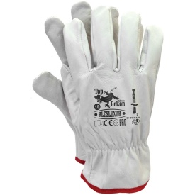 Rękawice ochronne wykonane ze skóry bydlęcej RLCSLUXOR