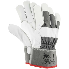 Rękawice ochronne wykonane ze skóry koziej RHIPPER SW