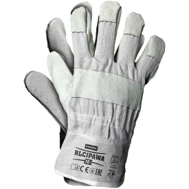 Rękawice ochronne wzmacniane skórą świńską RLCJPAWA