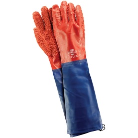 RPCV60-FISH Rękawice ochronne wykonane z PCV