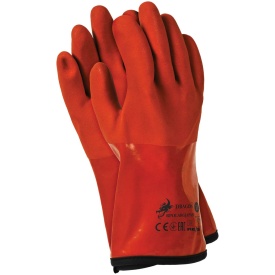 Rękawice ochronne termoodporne z PCV