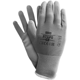 Rękawice ochronne z poliestru powlekane poliuretanem RTEPO SS