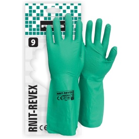 Rękawice ochronne wykonane z nitrylu RNIT-REVEX