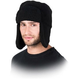 Czapka ocieplana zakrywająca uszy -CZOPOLA B