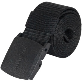 REIS Czarny tkany pasek do spodni