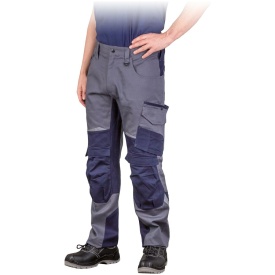 Spodnie ochronne do pasa POND wykonane z bawełny