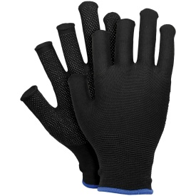 Rękawice wykonane z poliestru z nakropieniem POLFINGER-DOT