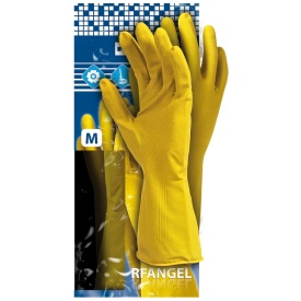 Gumowe rękawice flokowane wykonane z lateksu RF Y