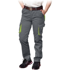 Elastyczne damskie spodnie do pasa FRAULAND SY