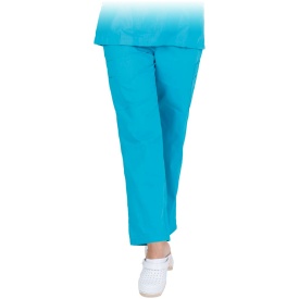 Niebieskie spodnie ochronne do pasa CANZONA