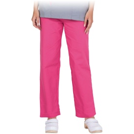 Różowe spodnie ochronne do pasa ARIA