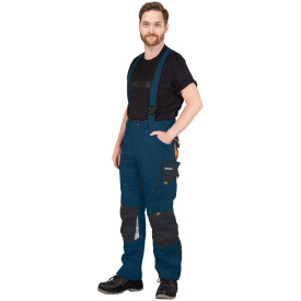 Spodnie ochronne ogrodniczki ocieplane LH-NAW-B GBP