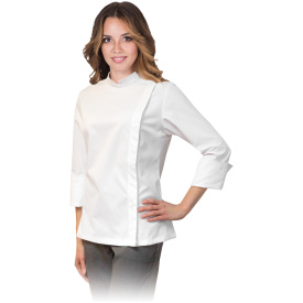 Damska bluza kucharska z długim rękawem