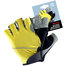 Rękawice sportowe bez końcówek na palcach RK3-FIN YBS rozmiar L