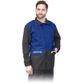 Bluza antyelektrostatyczna, trudnopalna, dla spawaczy