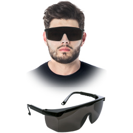 REIS Przeciwodpryskowe okulary ochronne, szybki z poliwęglanu