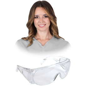 REIS Przeciwodpryskowe okulary ochronne chroniące przed nadfioletem
