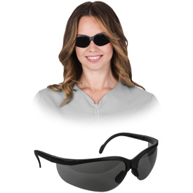 REIS Okulary ochronne czarne, chroniące przed uderzeniami