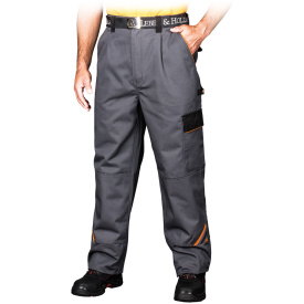 REIS Szare spodnie ochronne do pasa