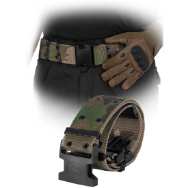 REIS Pasek do spodni w kolorze moro