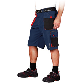 Granatowe krótkie spodnie ochronne FORMEN