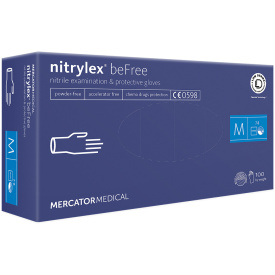 Rękawice nitrylowe - bezpudrowe nitrylex