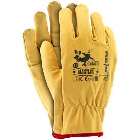 Rękawice ochronne wykonane z skóry bydlęcej RLCSYLUX