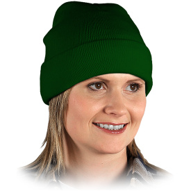 Zielona czapka zimowa -CZBAW Z