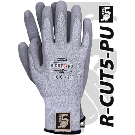 R-CUT5-PU Rękawice ochronne z przędzy HDPE