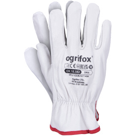 Rękawice ochronne wykonane ze skóry koziej OX-DRIX