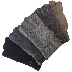 Ocieplane rękawice ochronne w 100% z bawełny -RDO MIX